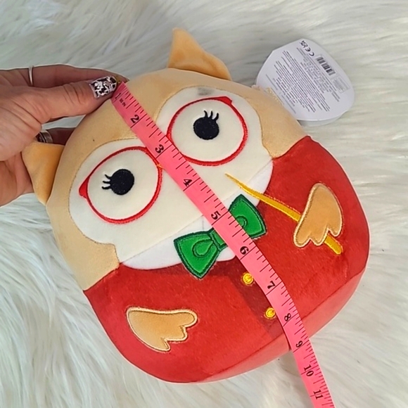🆕️NWT Squishmallows 8 Inch JAYDELLE the Owl Teacher Back to School 2023 - Picture 15 of 16